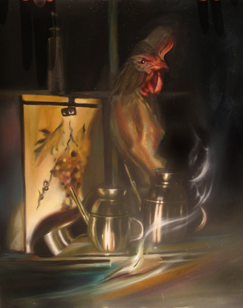 Tattoos - Rooster still life. - 33415